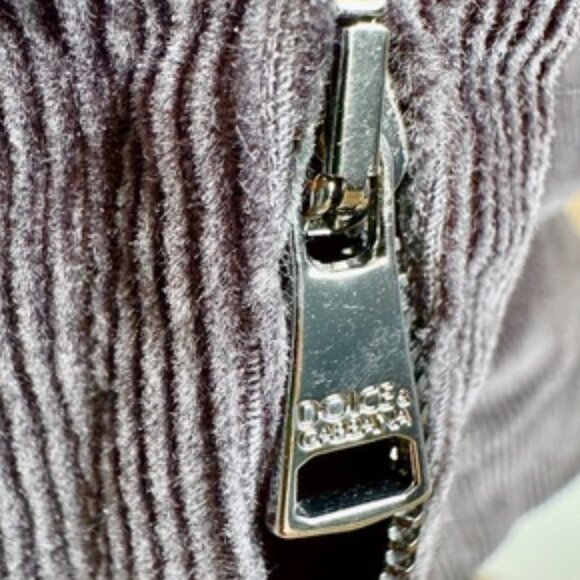 Dolce & Gabbana Brown Corduroy Skinny Pants - Picture 9 of 14